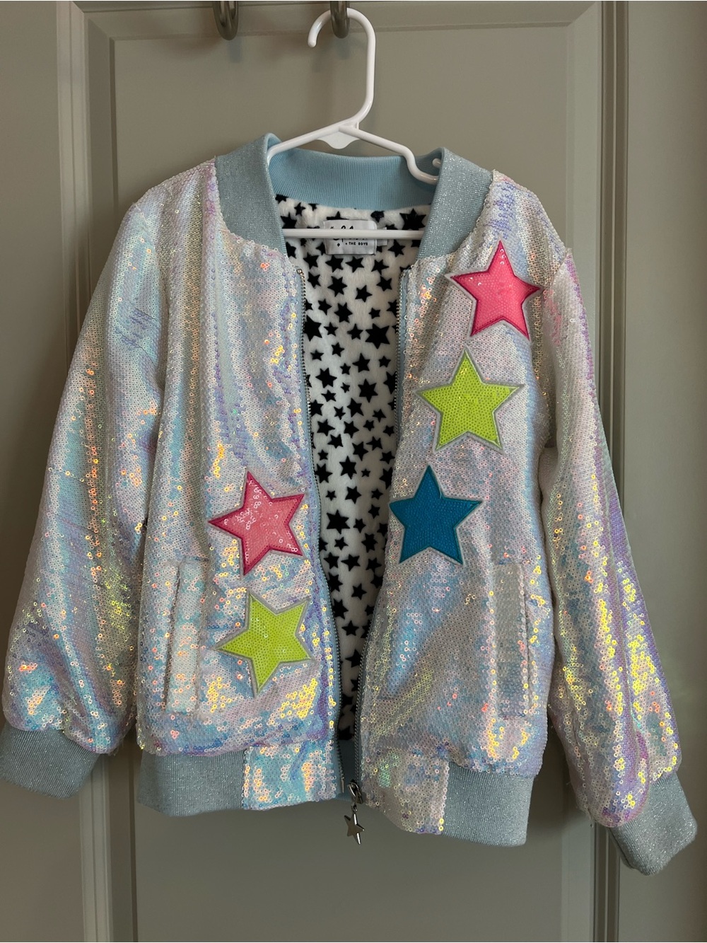 LOTAB Sequin Coat Girls Size 6